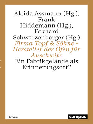 cover image of Firma Topf & Söhne – Hersteller der Öfen für Auschwitz